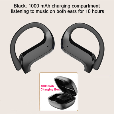 TWS Wireless Bluetooth Headphones Stable Ear-Hook Touch Control Digital Display For Oppo Huawei Iphone Xiaomi Sport Earbuds