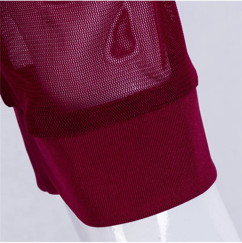 Fashion Women Bandage Tight Bodysuit Elegant Stretch Leotard Long Sleeve Body Tops T shirt Romper Sexy Party Club Streetwear