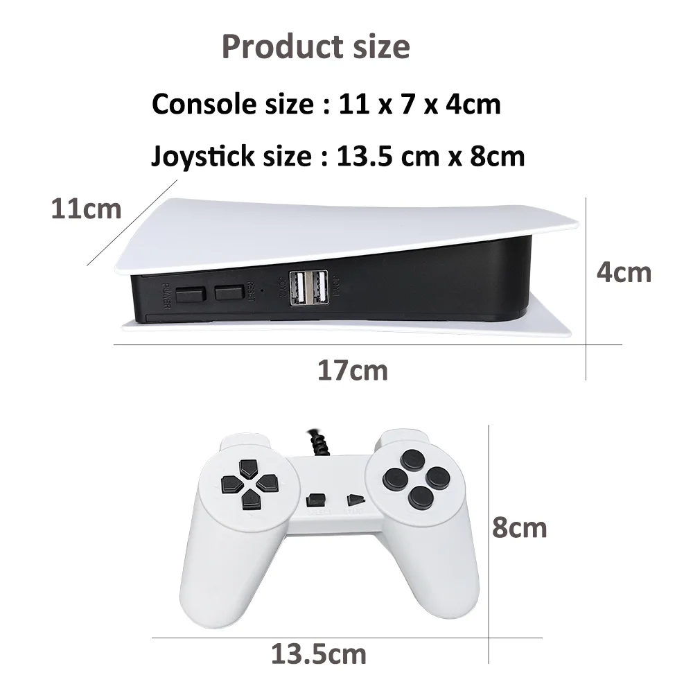 TV Game Console 8 Bit Retro Consola Video Juegos 200 Classic