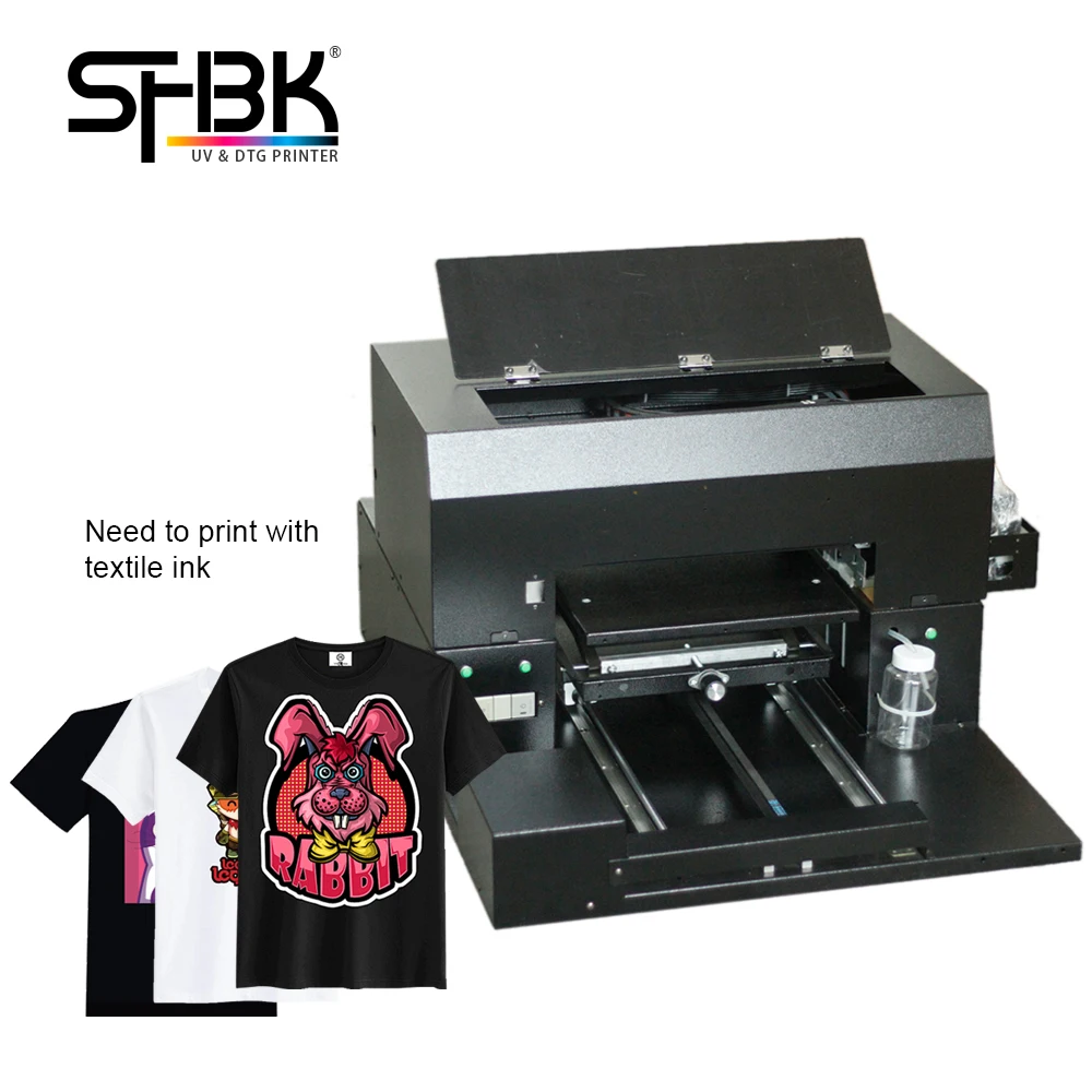 DTG Printer A3 for Tshirt Textile Clothes Printing Machine Garment