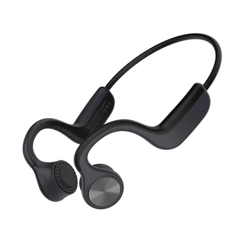 

Original E9 Bone Conduction Headset Wireless Bluetooth 5.0 Black Outdoor Earphone Sweat-resistant Men Sports Headphone with Mic