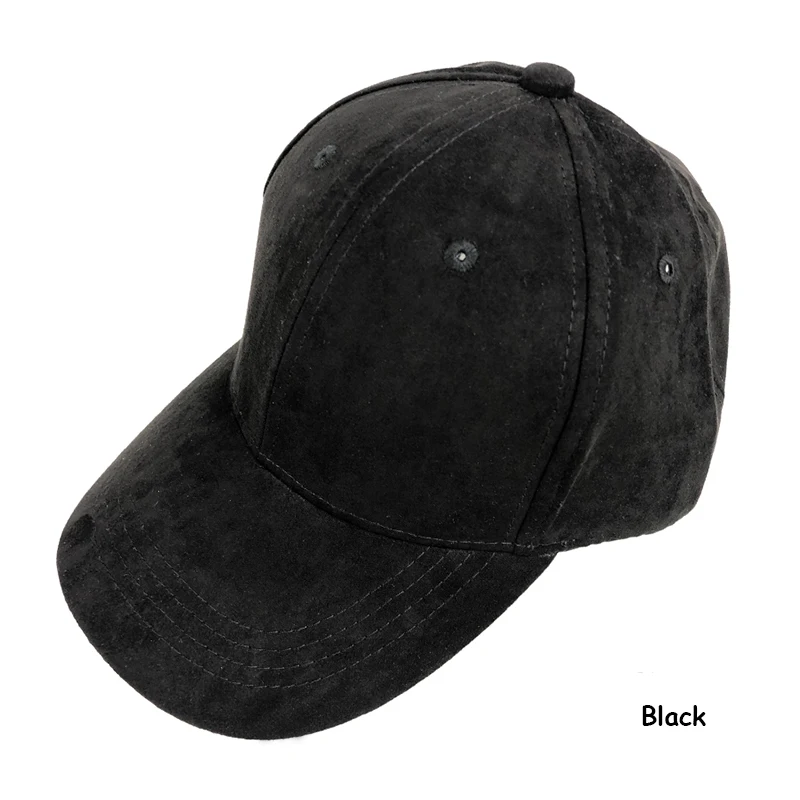 Black Новинка, зимняя мужская бейсболка, высокое качество, Женская бейсбольная Кепка из искусственной кожи, осенняя и зимняя однотонная Бейсболка унисекс, регулируемая бейсболка - Цвет: Black