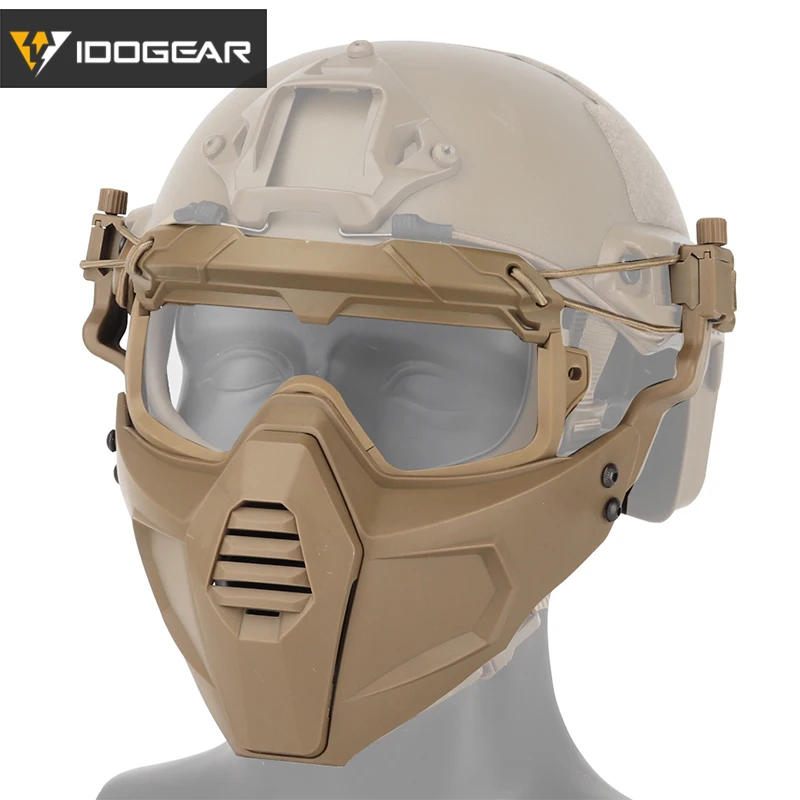 Casque Tactique IDOGEAR SF Haute Protection - Version Complète RAPIDE MC