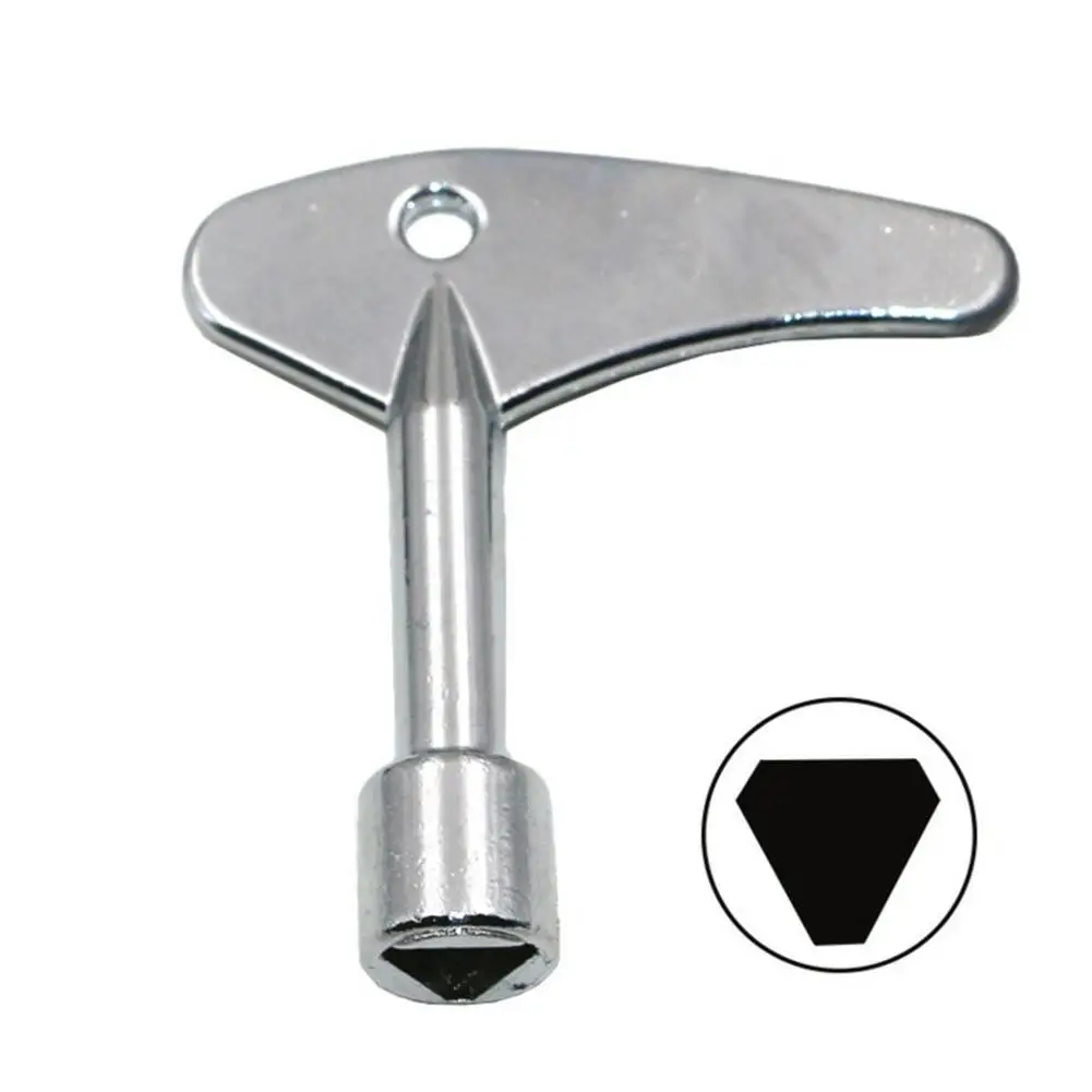 

1pc Single Inner Triangular Key Elevator Key High Quality Inner Triangle Key Wrench Elevator Water Meter Valve Wrench