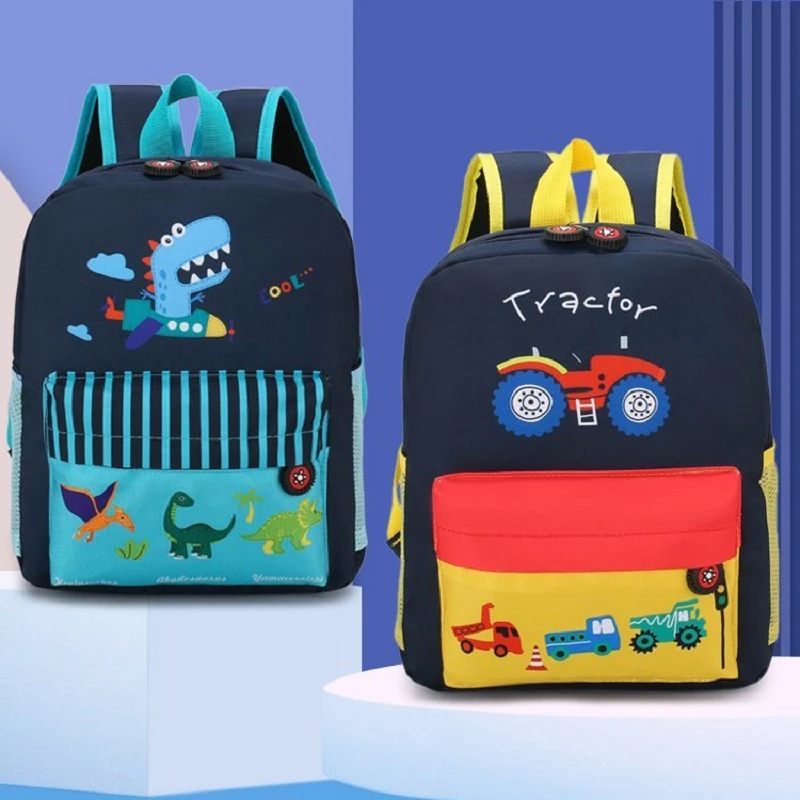 Mochila Infantil de dibujos animados y niñas, bolsa de almacenamiento impermeable, escolares| - AliExpress