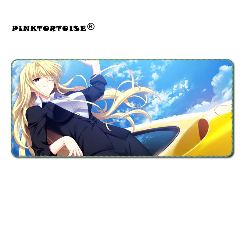 

PINKTORTOISE Anime MousePad Large Locking Edge Speed Game Gamer gaming Mouse pad Soft CSGO Dota 2 Laptop Notebook mat