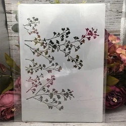 A4 29cm Ginkgo Leaves DIY Layering Stencils Wall Painting Scrapbook Coloring Embossing Album Decorative Template