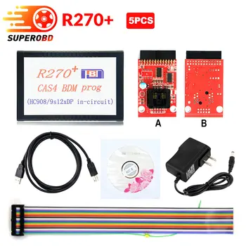 

5pcs High Quality V1.20 R270+ V1.20 Auto R270 CAS4 BDM Programmer R270+ CAS4 BDM R270 PLUS