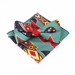 Шифоновый галстук-бабочка с принтом Повседневный винтажный галстук-бабочка с цветочным рисунком мужской костюм полиэфир галстук-бабочка