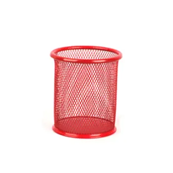 

High Quality Metal Desktop Storage Basket Sundries Storage Box Desk Container Makeup Organizer Case