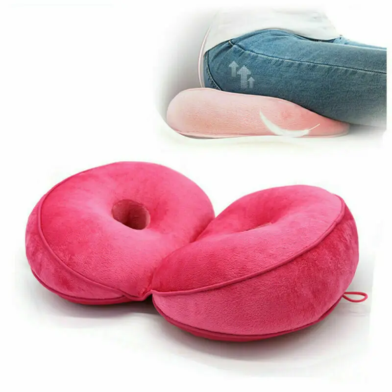 

Hot 6 colors Dual Super Elastic Comfort Cushion Lift Hips Up Seat Cushion
