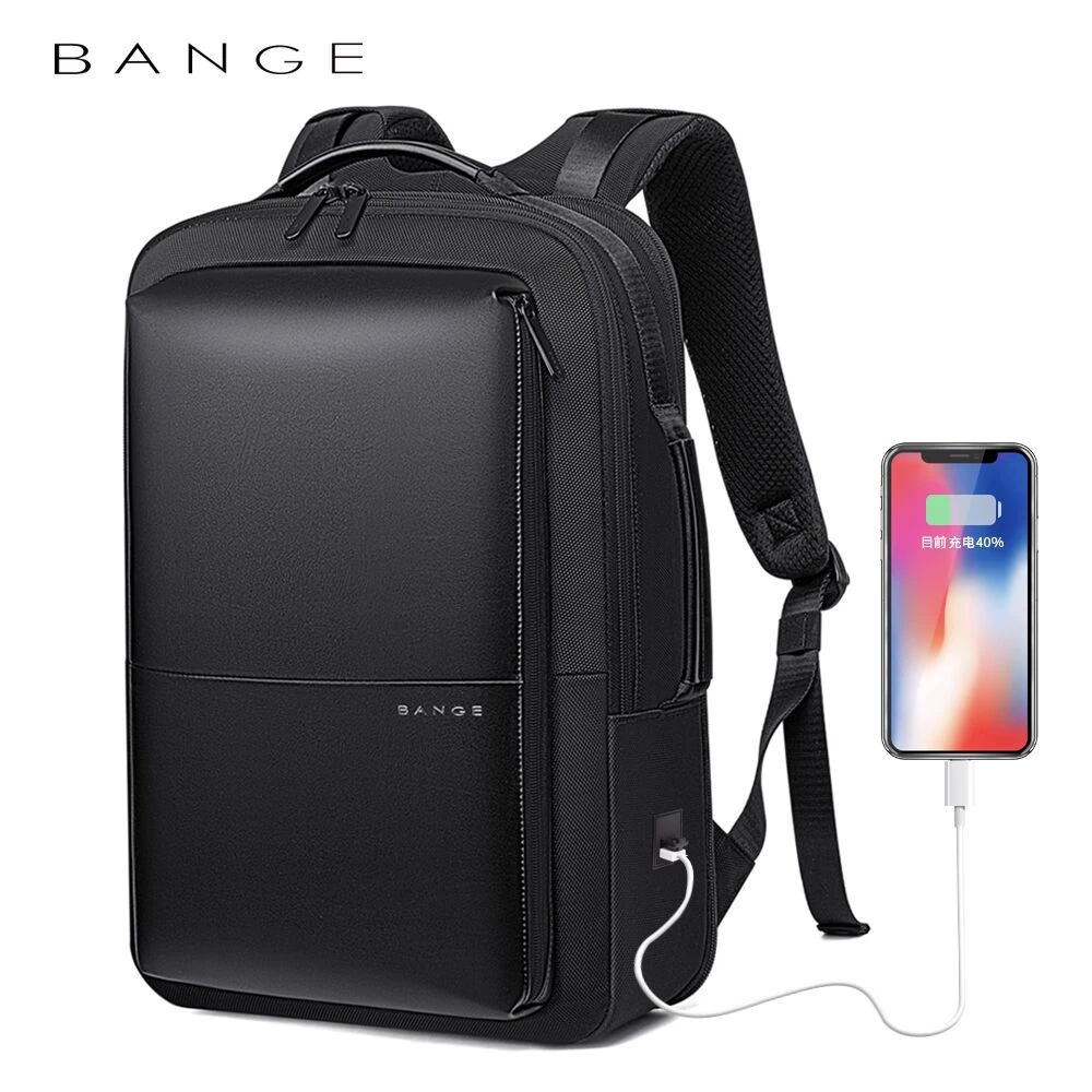 Mochila para ordenador portátil multifuncional para morral resistente al agua de viaje, con externa USB de 15,6 pulgadas, antirrobo|Mochilas| -