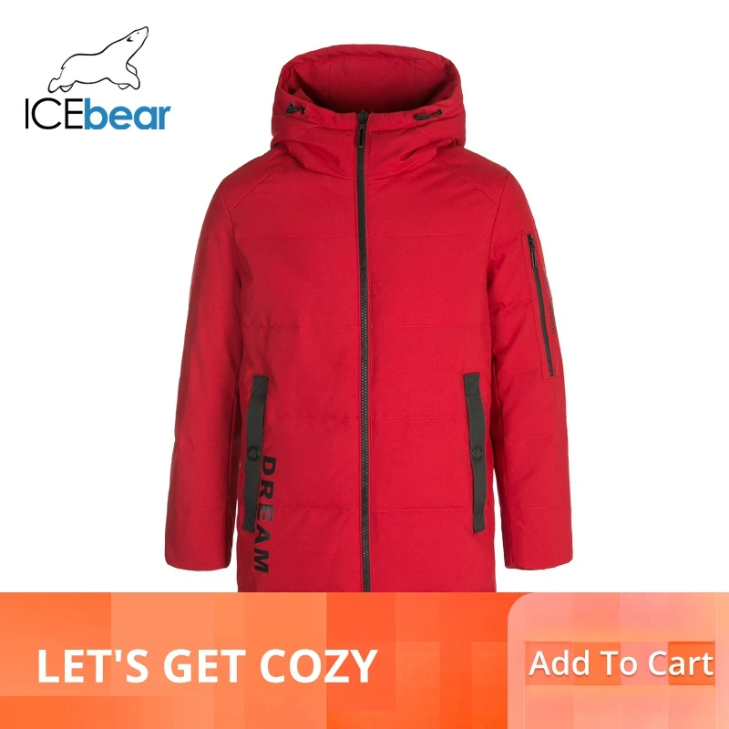 

ICEbear 2019 New Arrive 70% White Duck Down Jacket Men Autumn Winter Warm Coat Men's Duck Down Jacket Coats YT8117010