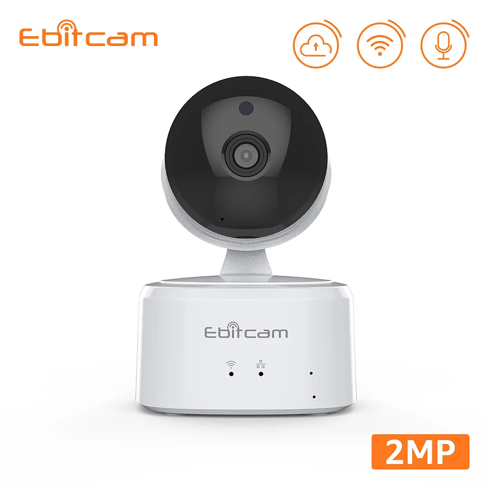 

Ebitcam Cloud Computing IP Camera Wifi SD Card Super Long Time Recording 1080p IP Camera Wifi Indoor Surveillance Cameras CCTV