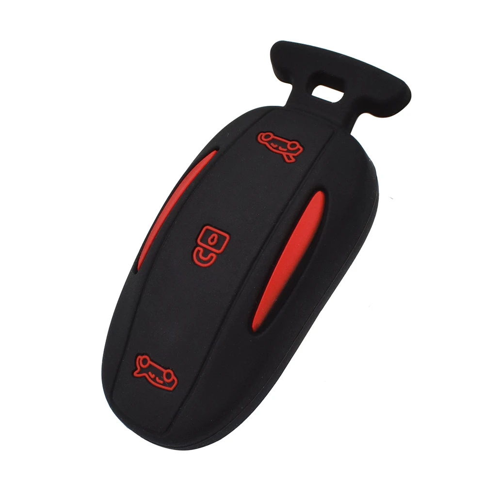 Silikon Remote Key Fall Abdeckung Für Tesla Modell X Fob Shell Jacke