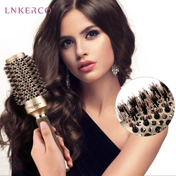 Lnkerco 4 Sizes Round Hair Comb Hairdressing Curling Hair Brushes Comb  Professional Salon Styling Tools Ceramic Barrel Comb