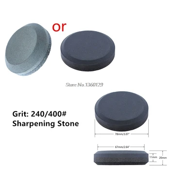

240/400# Knife Sharpener Round Grinding Wheels Sharpening Stone Household Whetstone Kitchen Accessories Tool Whosale&Dropship