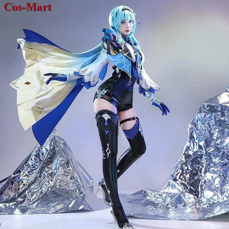 Cos-Mart Game Genshin Impact EuLa Cosplay Costume Beautiful