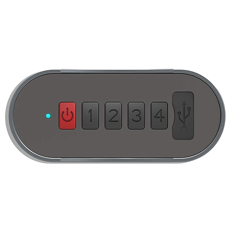 ABKT-Intelligent Padlock Combination Padlock Bluetooth Connection App Control Metal Keyless Luggage Gym Lock Support Usb Chargin