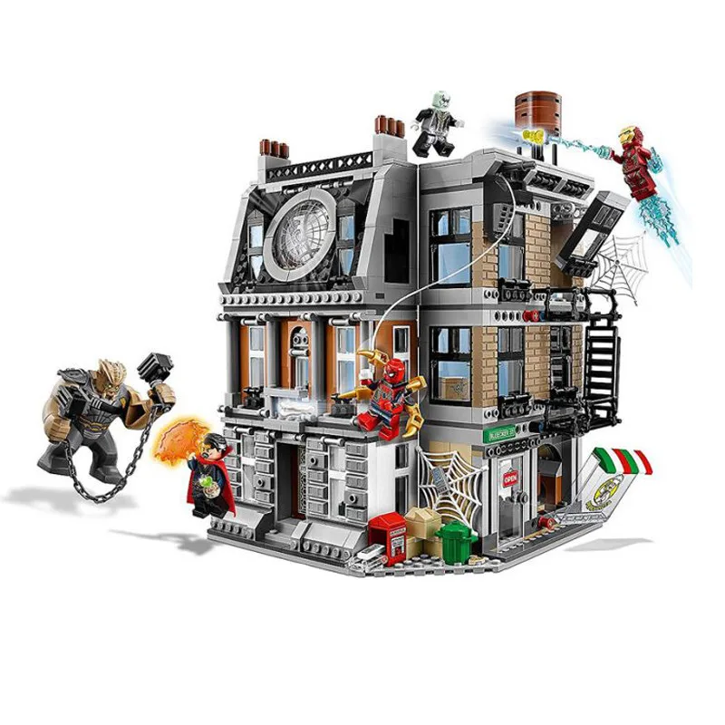 

New The Avengers Super Hero Series The Sanctum Sanctorum Showdown Set Model Building Blocks Bricks for Kids