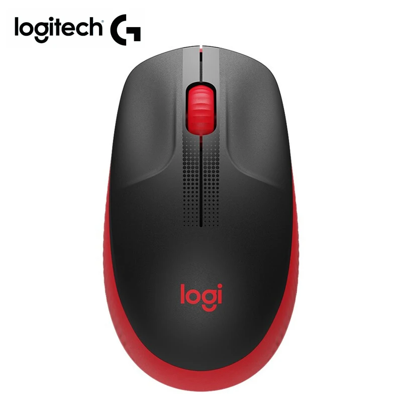 Logitech Original M190 Wireless Mouse Lag-Free 2.4GHz USB Nano Full-Size Mice for Laptop PC Gaming Home Office Using Mouse Gamer