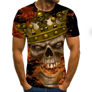 

Men Black Tshirt Funny Punk 3D Clothes Military 3d Print T-shirt Hip Hop Mens Clothing Summer Streetwear