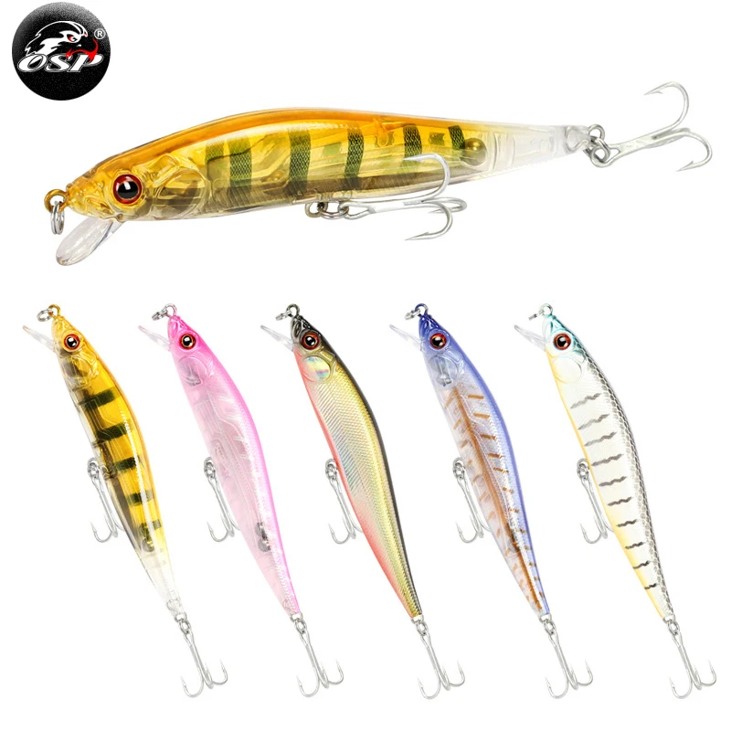 

OSP floating lure 10cm / 10.2g plastic hard bait 5-color multi style road sub bait new bionic decoy Minnow bait