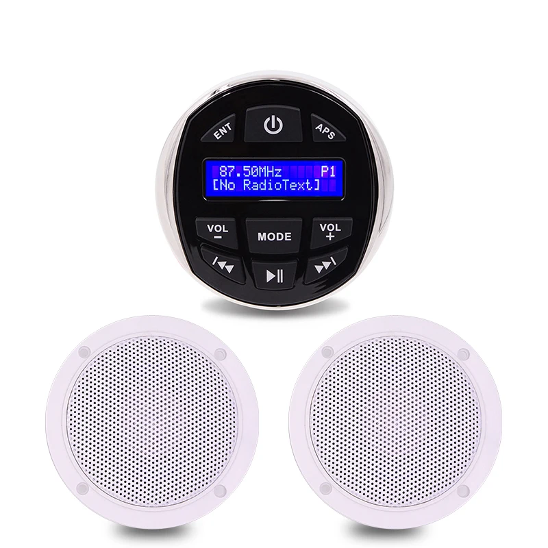 Guzare Морской Радио стерео водонепроницаемый DAB FM AM Bluetooth аудио медиа стиль