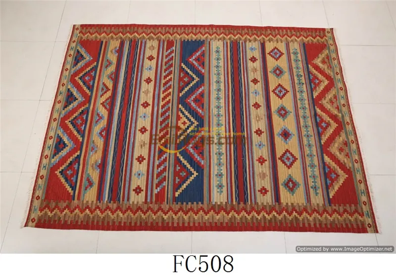 FC508 Tapis килим ручной работы шерсть гостиная постельное белье одеяло коридор Средиземноморский yg4 - Цвет: FC508