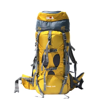 

Nylon Fabric Adjustable shoulder 75L Camping Bags Shop Online Professional Hiking Backpack Unisex Outdoor Rucksacks Sports Bag