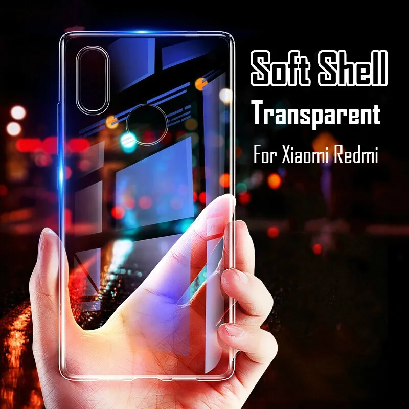 Прозрачный чехол для телефона Xiaomi mi 9 Se 8 8se A2 Lite 6x 5x A1 Max 2 3 Red Примечание iPhone 7 6 Plus 5 iPad