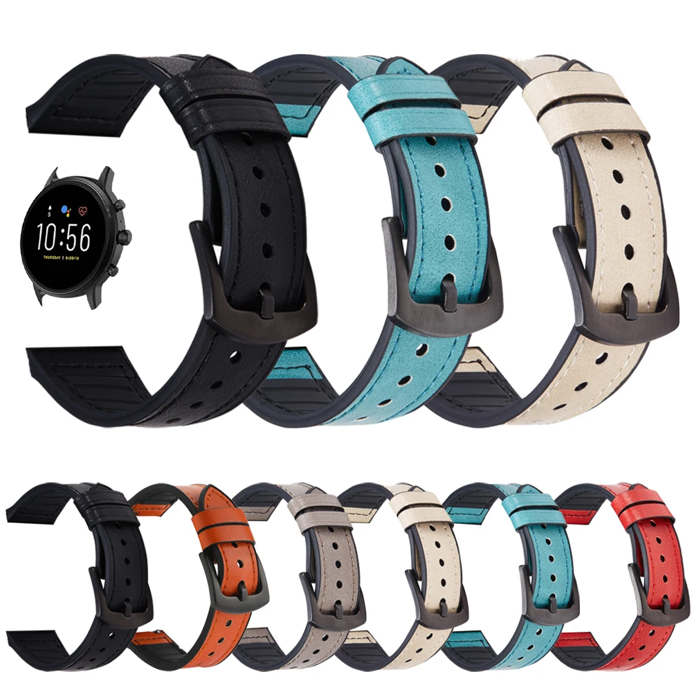 Fossil Gen 5 Smartwatch Strap Size | Fossil Gen 5 Smartwatch Band Strap ...