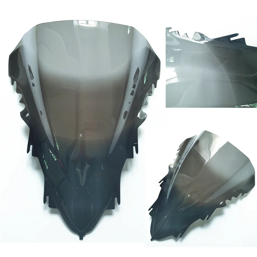 Мотоциклетное ветровое стекло посадка лобового стекла для YZF1000 R1 2007-2008 черный 1