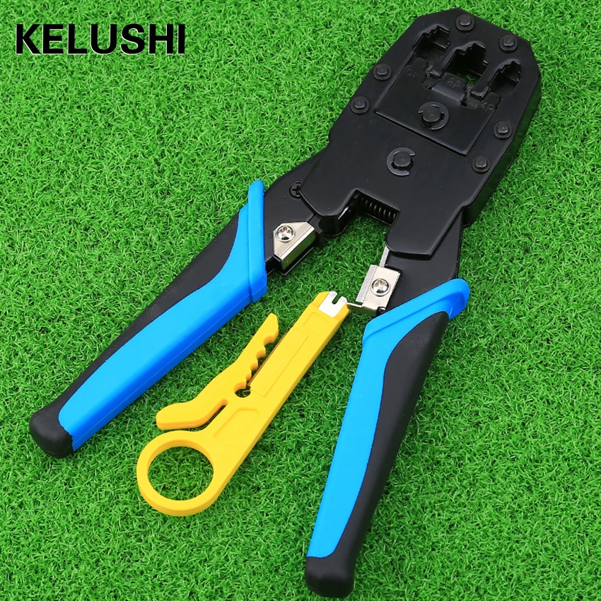 

Network Cable Crimping Tool HT-315 Network pliers Cuts Strips Crimps 3 In 1 Modular Crimping Tool For RJ45 RJ11 Network Cables