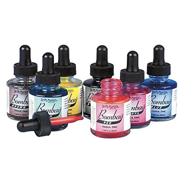 Concentrated liquid watercolor Dr.ph.martin's United States imported  concentrated acuarelas ink pigment