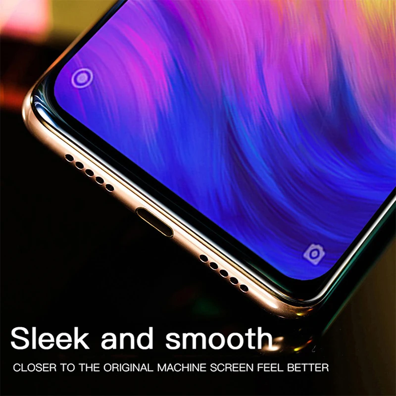 10 шт., полностью проклеенное закаленное стекло с полным покрытием для Redmi Note 8 8 Pro 7 6 Note 5A 4 4X Note 7 S, Защитная пленка для экрана