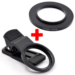 KnightX 52MM Professional Macro 10+ Lens ND Circular Polarizer CPL Camera Filter (52mm Phone holder)