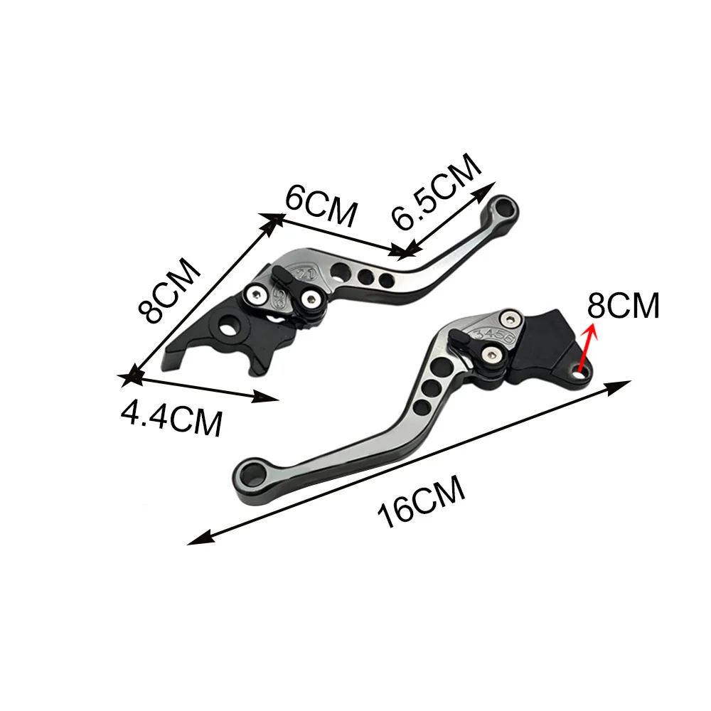 1 пара Модифицированная Тормозная ручка мотоцикла рычаг сцепления ручка
