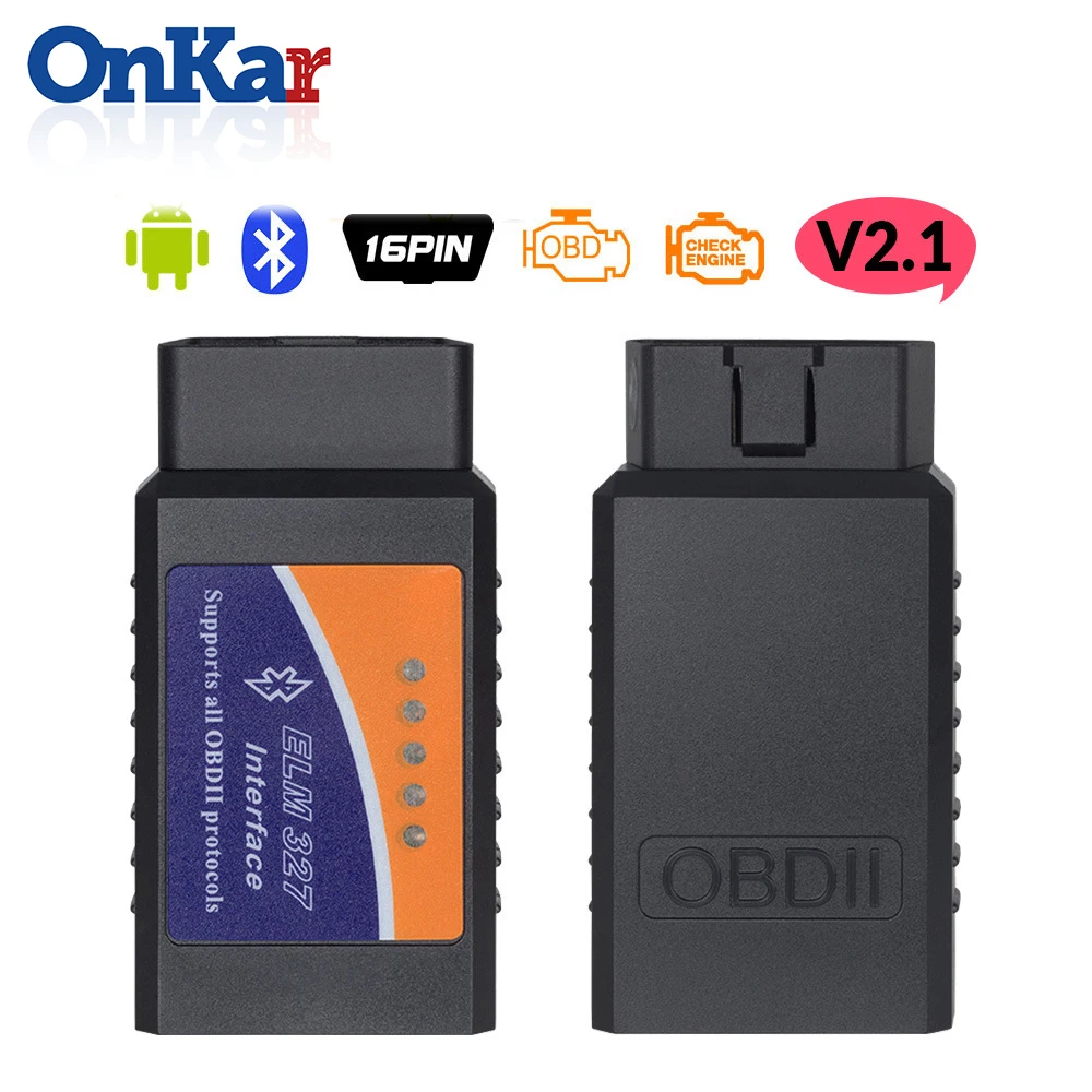 ONKAR Bluetooth V2.1 OBD2 для Android Torque OBD 2 16 Pin Интерфейс автомобильный диагностический