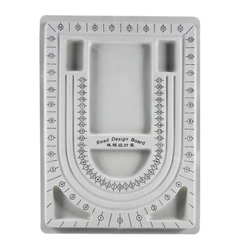 

Beading Tray DIY Organizer Craft Chain Necklace Board Accessories Stringing Bracelet Bead Design