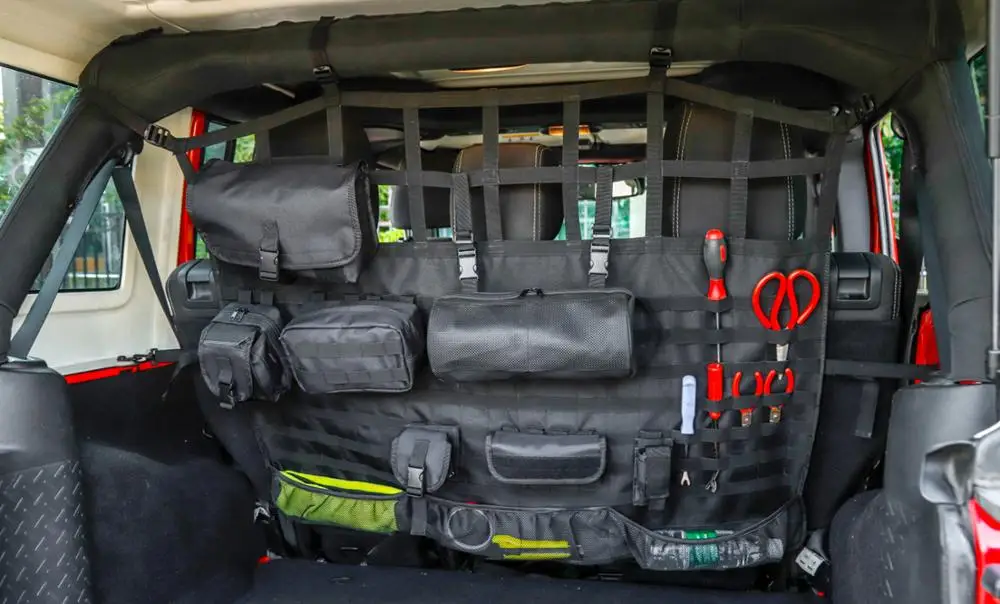 Для Suzuki Jimny JB43 JB64 JB74 2019 2020 для Jeep Wrangler JL JT Автомобильный багажник Организатор сумка