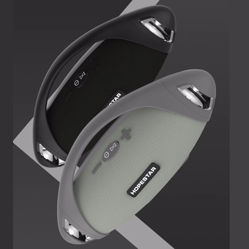 HOPESTAR H37 регби Bluetooth, usb-громкоговоритель стереозвуковая панель бас водонепроницаемый открытый беспроводной портативный динамик сабвуфер