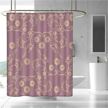 

Hotel Quality Polyester Shower Curtain Shower and Bathtub