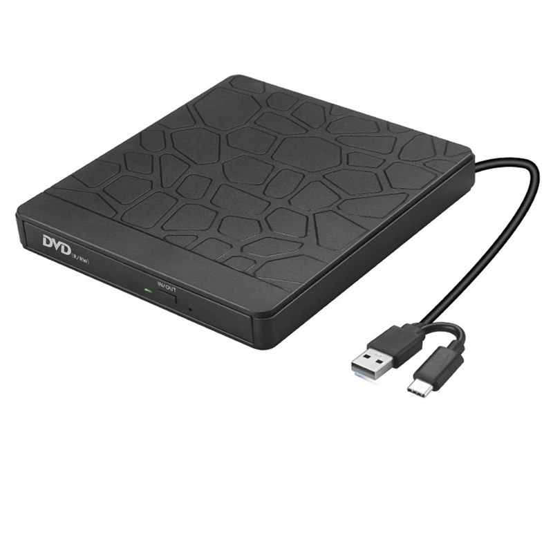 Внешний DVD-привод USB 3 0 записывающее устройство оптический дисковод для Mac ПК Windows |