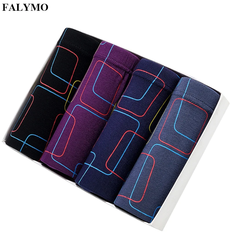 Для мужчин s боксеры Стрейчевые Модальные трусы мужское нижнее белье размера