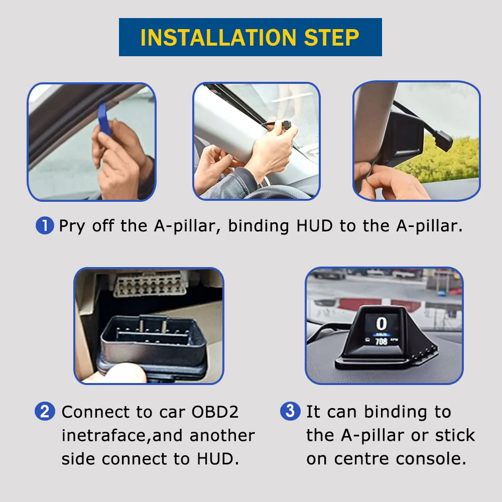 OBD GPS  ÷  ý ڵ   GPS ӵ, LCD  溸, ڵ ӵ , 2 ġ