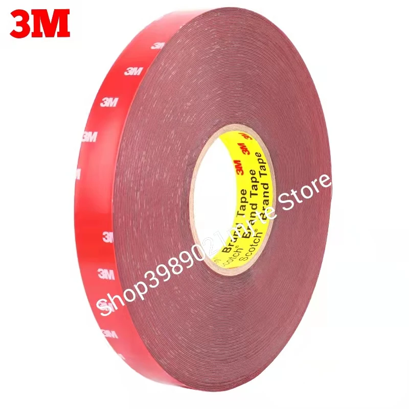 3M 3 Meter M VHB 0.8MM Heavy Duty Mounting Double Sided Adhesive Acrylic Foam Tape 6mm 8mm 10mm 12mm 15mm 20mm 30mm 40mm 50mm | Автомобили