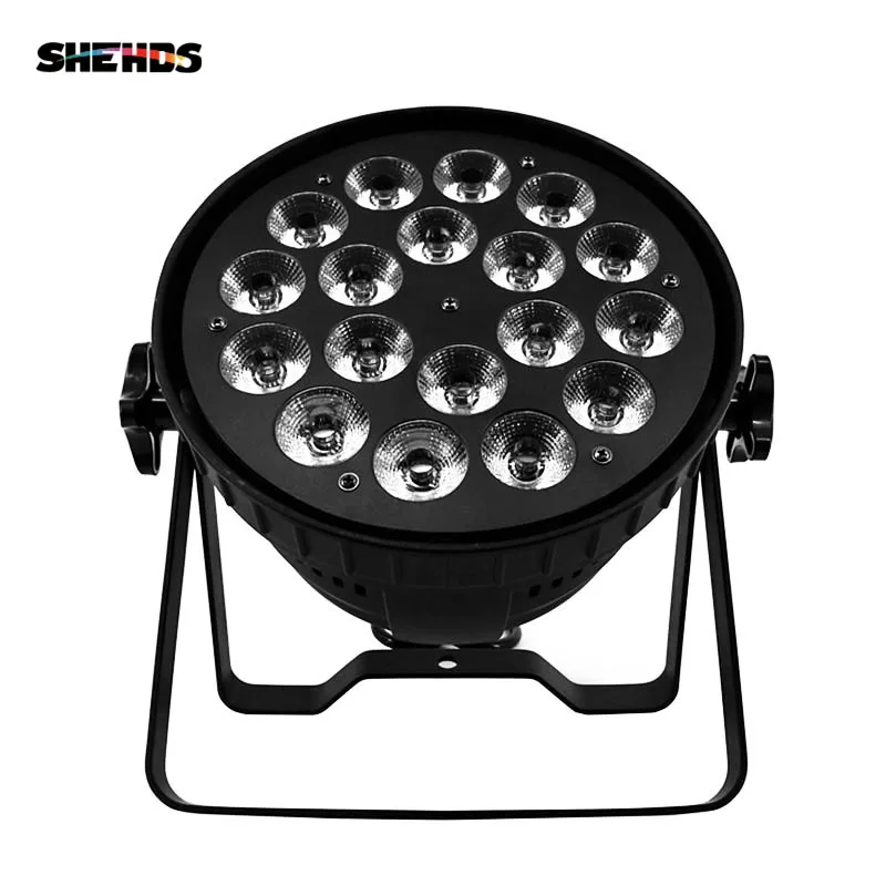 1 шт. 24x18 Вт RGBWA UV Led Par Светильник ing 6в1 DMX алюминий 24x12 Вт 4в1 DJ диско Эффект мытья 18x18 Вт профессиональный сценический светильник 18x12 Вт