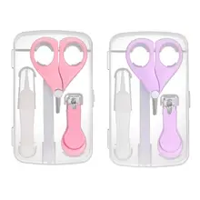 Портативный детский набор для ухода за ногтями Дети Безопасность ногтей клипер ножницы Рашпиль