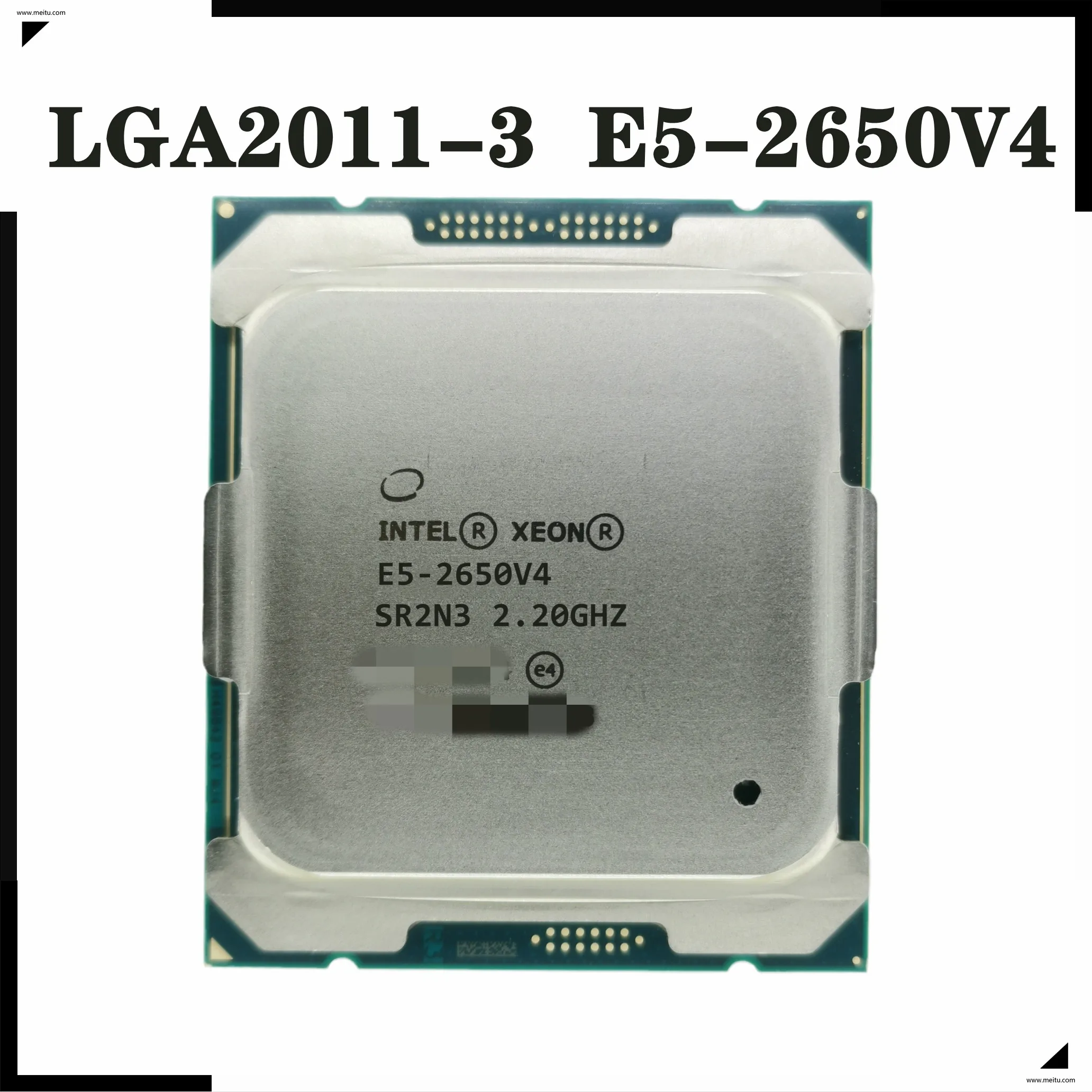 Intel Xeon E5-2650V4 2 20 GHz 12-Core 30M DDR4 2400MHz E5 2650V4 FCLGA2011-3 TPD 105W | Компьютеры и офис
